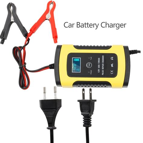 Full Automatic Car Battery Charger V To V To V A Lcd Smart