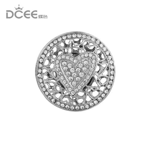 Dcee Newest Strong Magnet Brooch Exquisite Rhinestone Magnetic Brooches