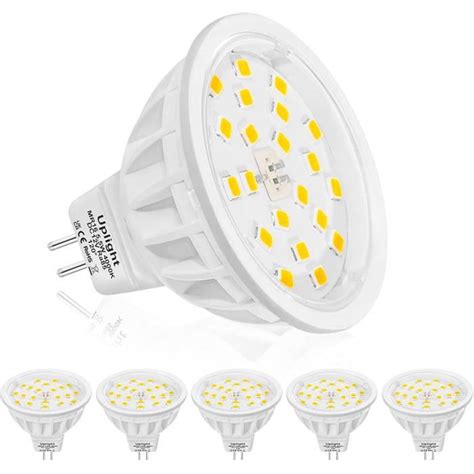 GU5 3 MR16 DC12V Ampoules LED Blanc Naturel 4000K Non Dimmable 5 5W