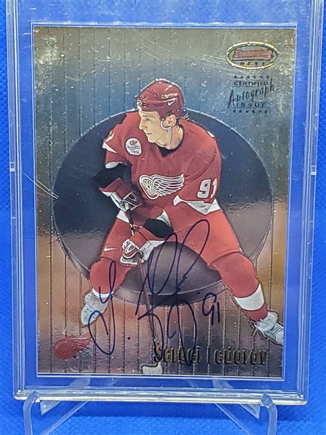 The Real DFG: Hockey Hall Of Fame Autos - Sergei Fedorov