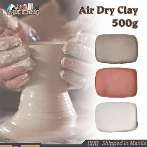 Pottery Clay Natural Air Dry Pottery Clay Non Toxic Self Hardening