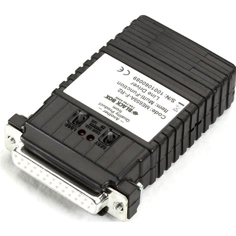 Black Box Asyncsync Rs232 Extender Over Catx Db25 Female To Rj 11r Tecisoft