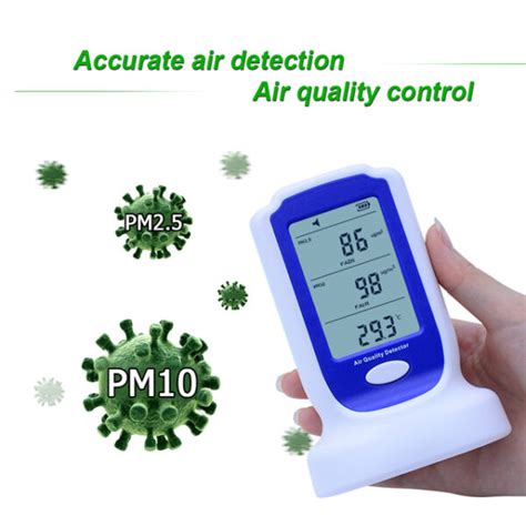 Gm Digital Air Pollution Index Monitor Measure Quality With The