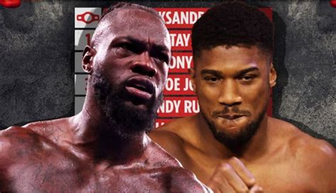 Deontay Wilder Gusur Ranking Anthony Joshua Usai Menang KO Brutal