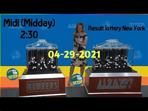 Midday Result Lottery New York Youtube