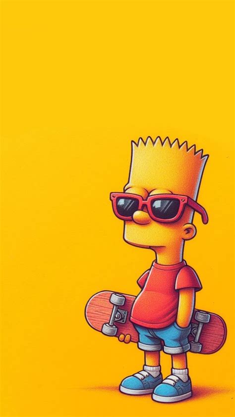 Bart Simpson wallpaper in 2024 | Bart simpson art, Simpsons art ...