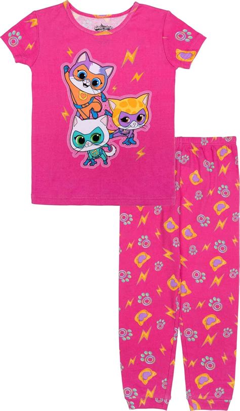 Disney Fire Buds Super Kitties 2 Piece Snug Fit Cotton Pajama Set At