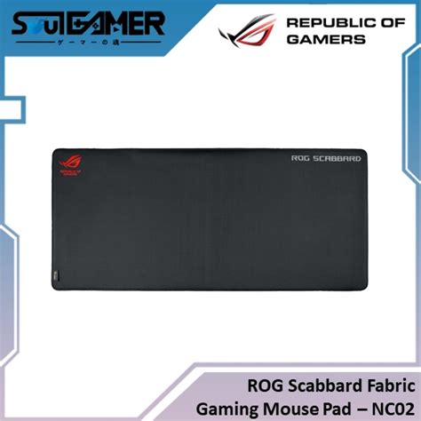 Asus Rog Nc Scabbard Gaming Mousepad Shopee Malaysia