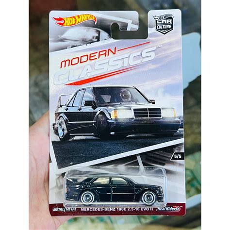Hobby Store Xe M H Nh Hot Wheels Premium Modern Classics Mercedes Benz E En Shopee Vi T Nam