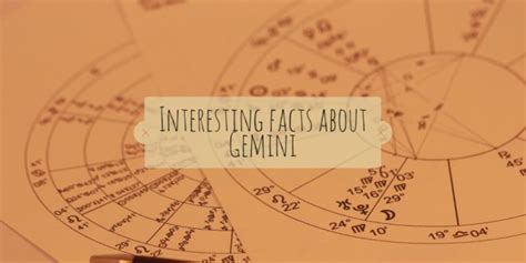 80 Interesting Facts About Gemini Zodiac TwentyOneFacts