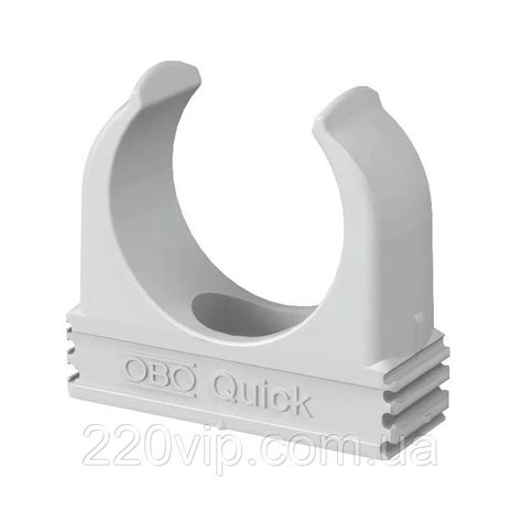 Клипса для Гофры D16мм 1шт. Quick, OBO Bettermann, Зажим для Гофротрубы ...