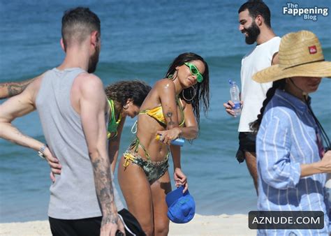 Anitta Stuns In Sexy Bikini Shoot At Grumari Beach Aznude