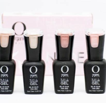 Set De Esmaltes Color Nude De Organic Nails Nail Art Store