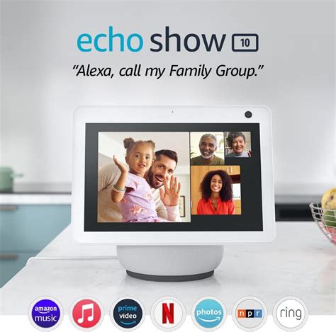 Alexa Echo Show 10 (3rd Gen) | HD smart display with motion and Alexa ...