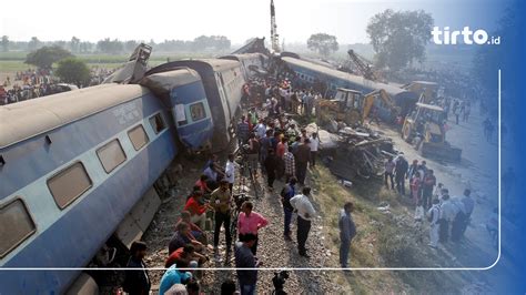 Kecelakaan Kereta Api Di India Penumpang Tewas