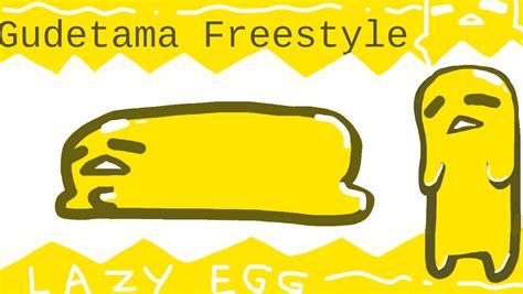 Gudetama the Lazy Egg! Art. Enjoy! : r/gudetama