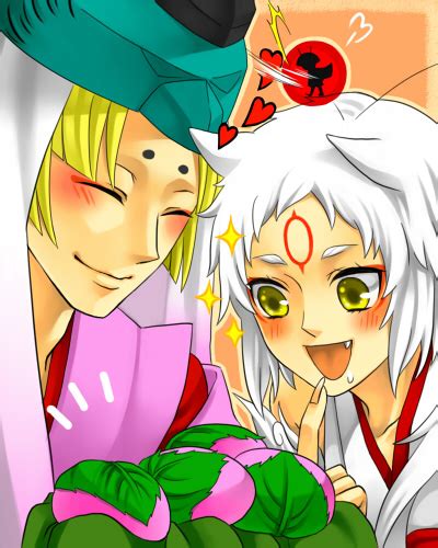 Amaterasu Issun And Ushiwakamaru Ookami Drawn By Yue Pixiv505659