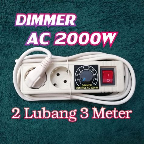 Jual Dimmer Ac W Pengatur Kecepatan Putaran Gerinda Bor Dinamo