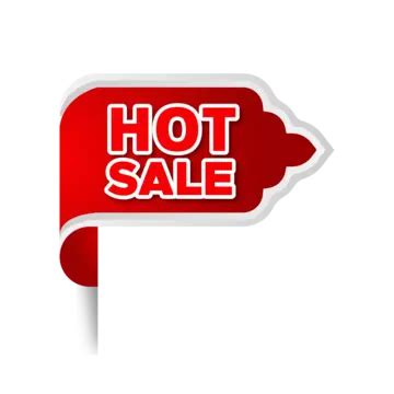 Hot Sale Tag Red Corner Label Vector Hot Sale Tag Sale Tag Hot Sale PNG And Vector With