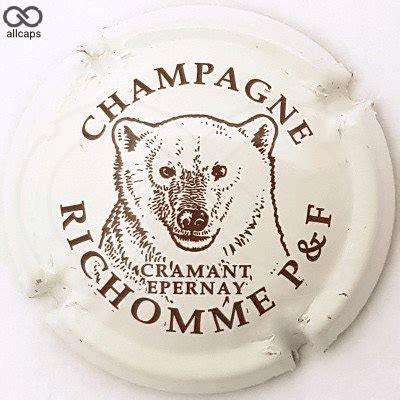 Capsule Blanc Et Marron Champagne Richomme P Re Et Fils Allcaps