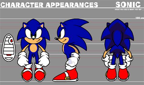 Sonic Adventure Model Sheet