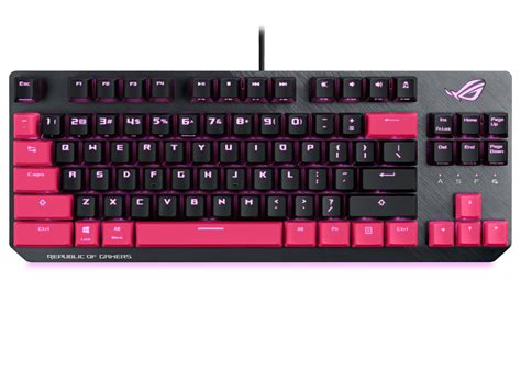 Rog Strix Scope Tkl Electro Punk Rog Republic Of Gamers