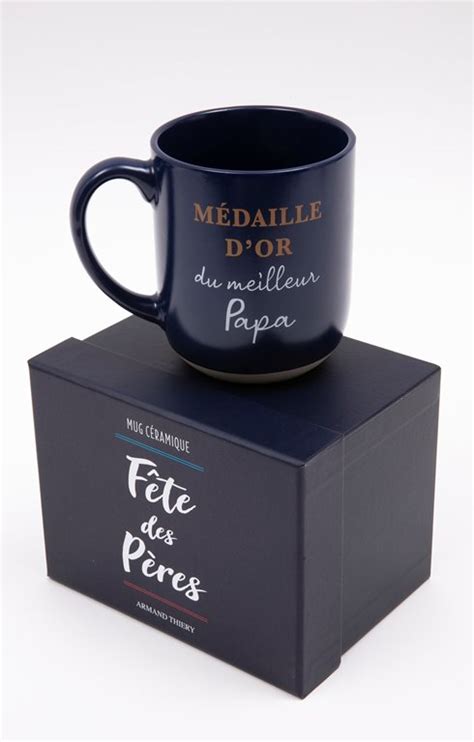 Coffret Cadeau Mug Papa Or 5 00 Armand Thiery