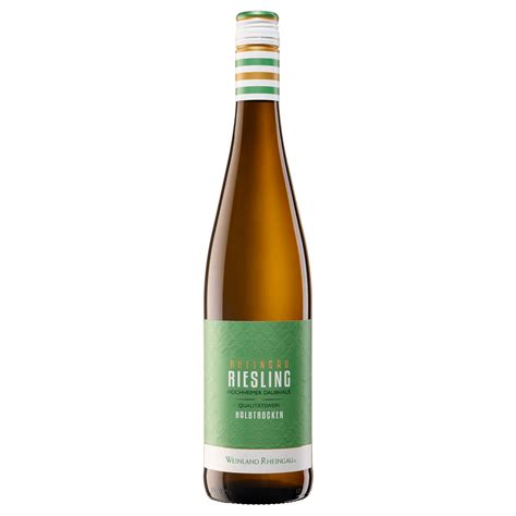 Rheingau Weißwein Riesling Qba halbtrocken 0 75l bei REWE online bestellen