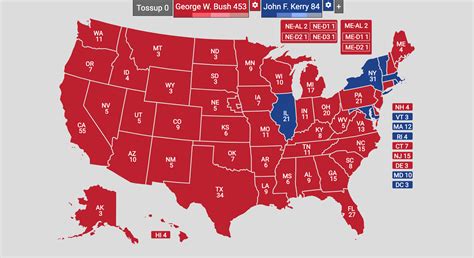 2004 Electoral Map