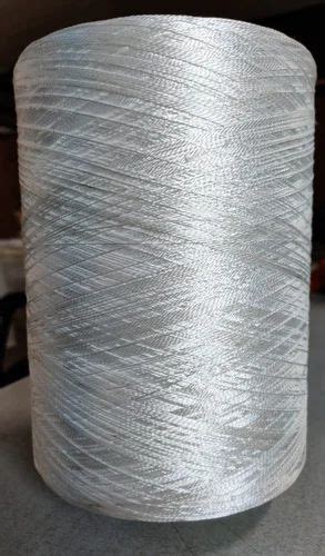 Semi Dull Dyed 3 Ply Polyester Filament Yarn For Weaving Count 30 At