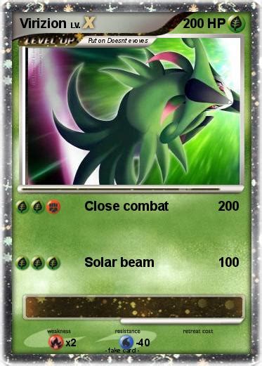 Pokémon Virizion 84 84 - Close combat - My Pokemon Card