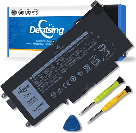 Dentsing 60Wh K5XWW Laptop Battery Compatible With Dell Latitude 13