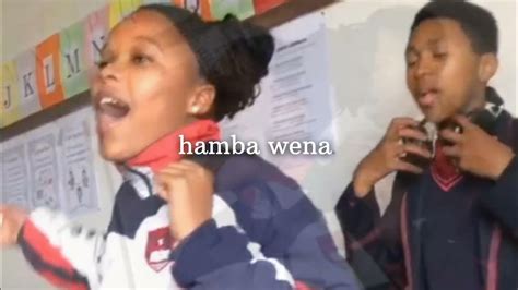 Hamba Wena Gwijo Song ft Khumbulani high school (lyrics) - YouTube Music