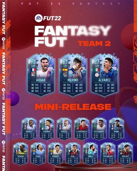 Fifa 22 Team 2 Fantasy Fut E Mini Release Svelate Le Carte Speciali