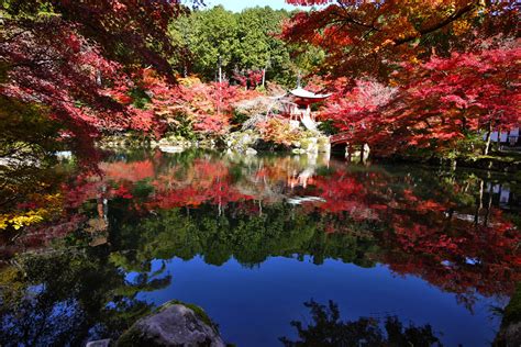 醍醐寺の紅葉 京都フリー写真素材集：京都の神社・寺院・観光地・世界遺産の無料写真