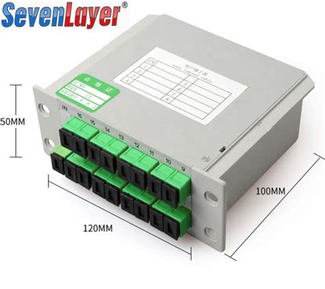 SC APC PLC1X2 1X4 1X8 1X16 Splitter Fiber Optical Box FTTH PLC