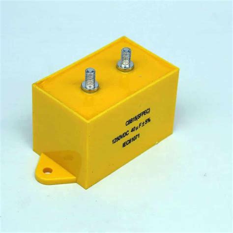 Safety Film Capacitor V Cbb Film Capacitor With Terminal High