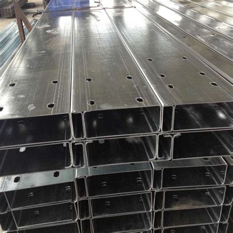 High Strength Galvanized Steel C Roof Wall Purlin Cold Formed