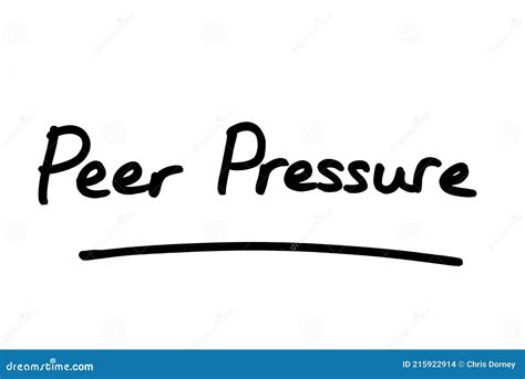 Peer Pressure Stock Illustration Illustration Of Behaviour 215922914