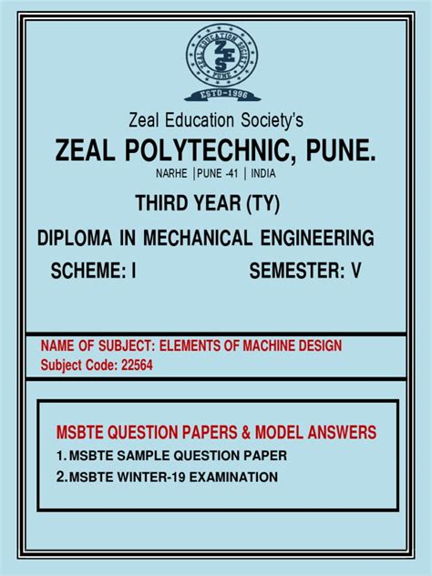 Elements - of - Machine - Design | PDF