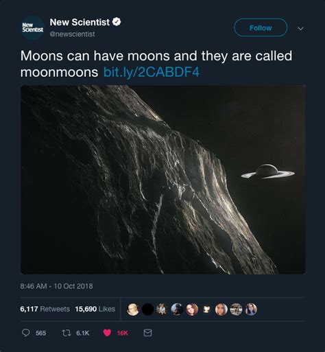 Moons Can Have Moons And They Are Called Moonmoons Moon Moon Know Your Meme