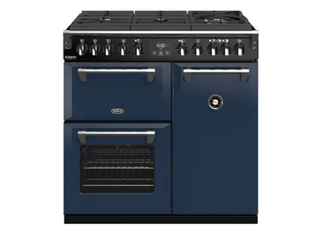 Belling Richmond Deluxe 90cm Dual Fuel Range Cooker Graphite