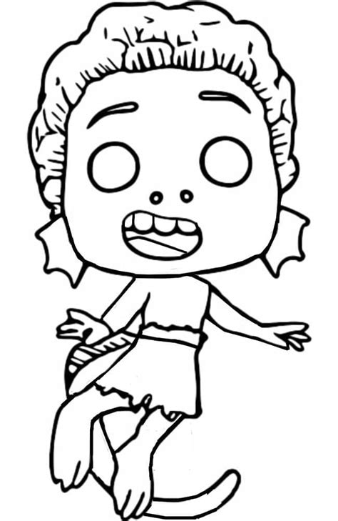 Funko Pop Luca Coloring Page Free Printable Coloring Pages For Kids