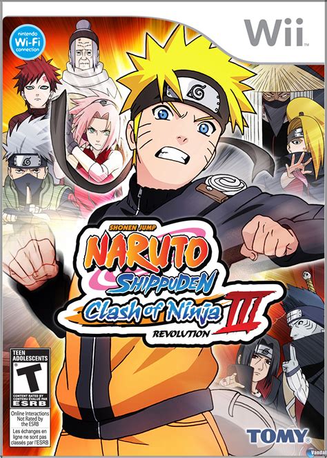 Naruto Shippuden Clash Of Ninja Revolution Toda La Informaci N