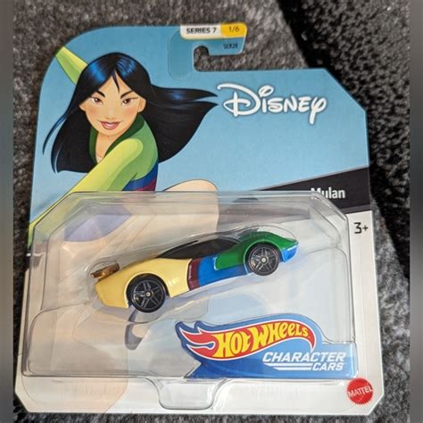 Disney Toys Disney Mulan Hot Wheels Character Car Brand New Poshmark