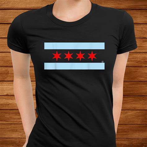 Chicago Flag Shirt Teeuni