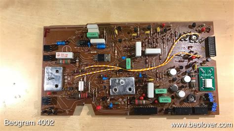 Beolover Beogram 4002 5513 Restoration Of The Main Pcb And