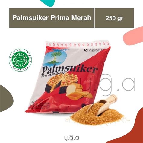 Palmsuiker Prima Merah Gr Palm Sugar Coconut Sugar Lazada