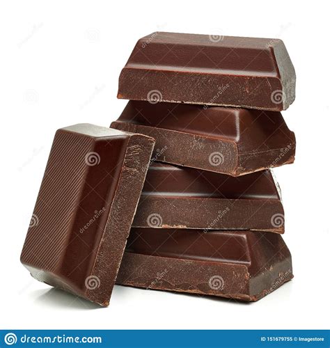 Pilha Das Barras De Chocolate Do Leite Imagem De Stock Imagem De