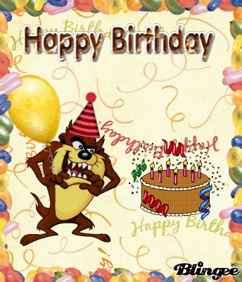 Tasmanian Devil Happy Birthday Gif - luxurylip